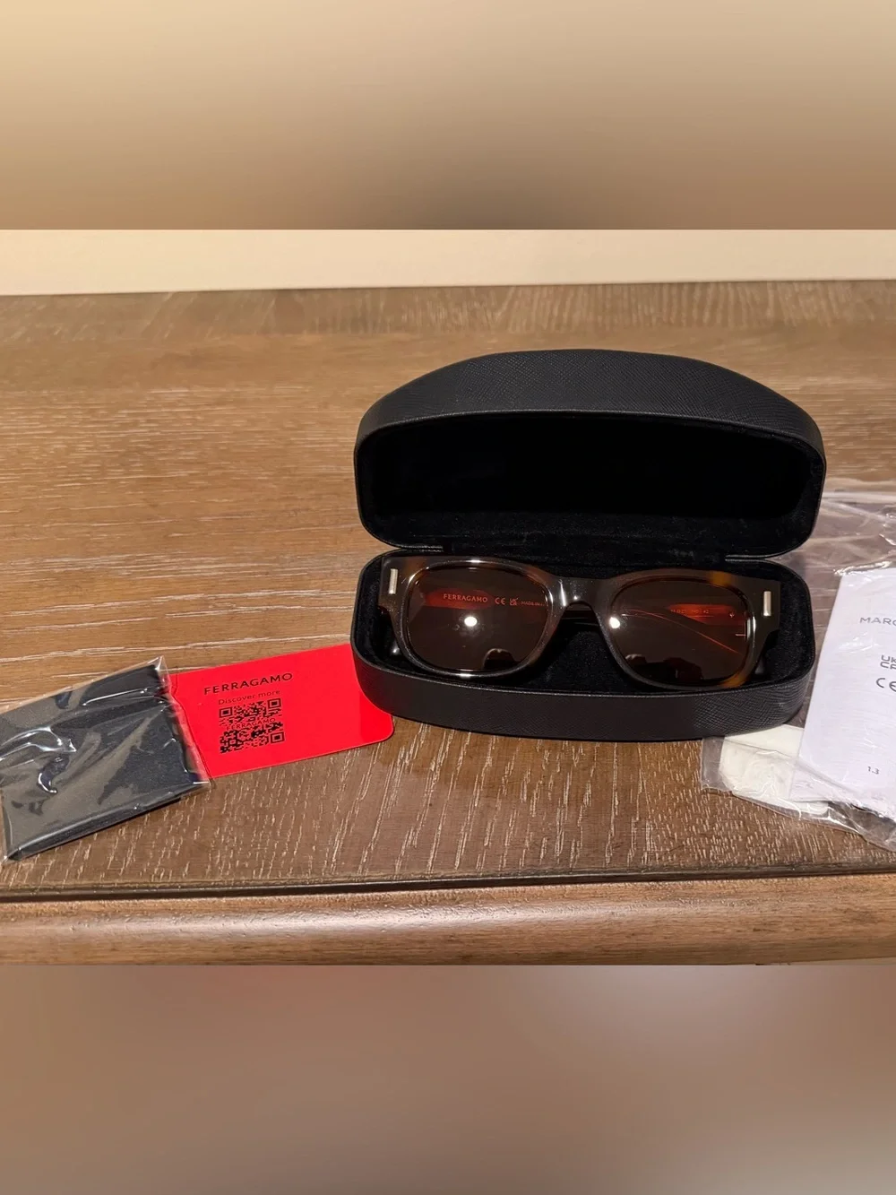 Salvatore Ferragamo Tortoiseshell Sunglasses - Brown Lenses